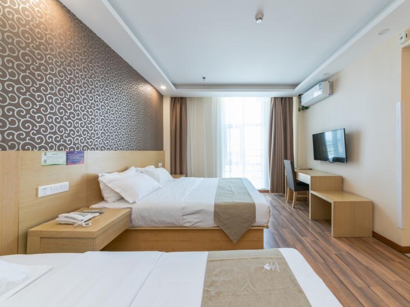 Greentree Alliance Ningxia Hui Autonomous Region Yinchuan South Bus Station Hotel Extérieur photo